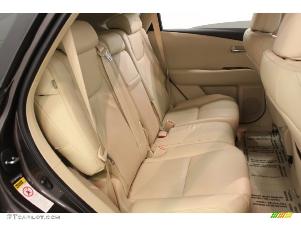 2010 RX 350 AWD - Truffle Brown Mica / Parchment/Brown Walnut photo #23