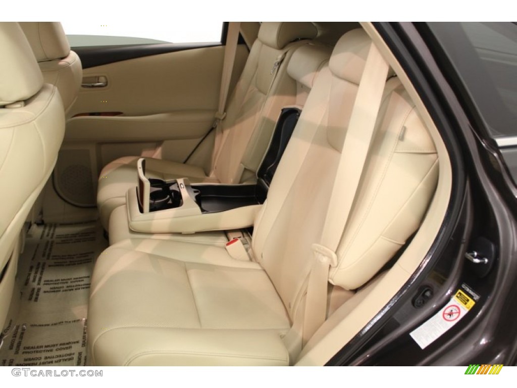 2010 RX 350 AWD - Truffle Brown Mica / Parchment/Brown Walnut photo #25
