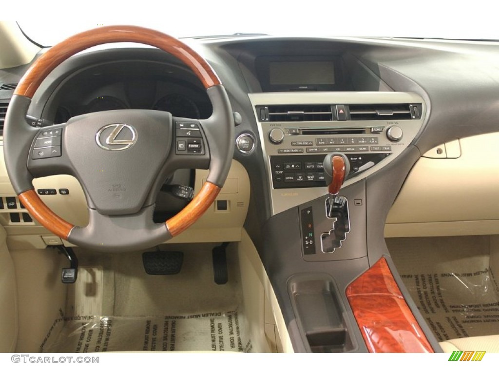 2010 RX 350 AWD - Truffle Brown Mica / Parchment/Brown Walnut photo #26