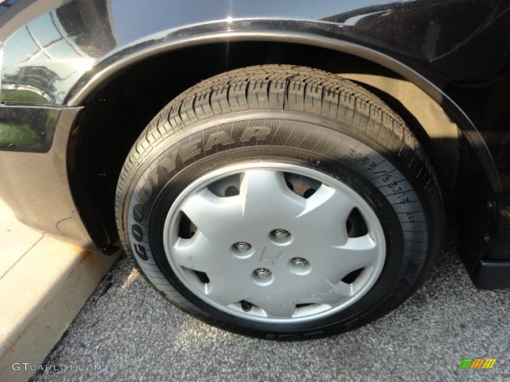 1999 Accord LX Sedan - Flamenco Black Pearl / Gray photo #5
