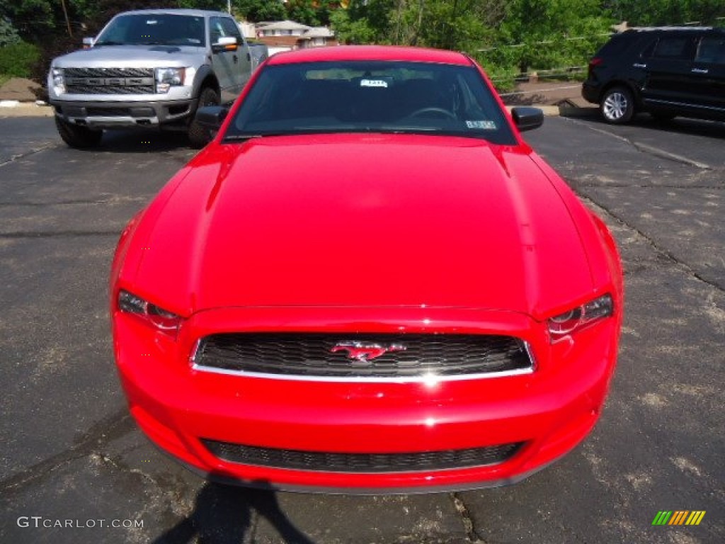 Race Red 2013 Ford Mustang V6 Coupe Exterior Photo #67706158