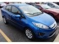 2011 Blue Flame Metallic Ford Fiesta SE Sedan  photo #1