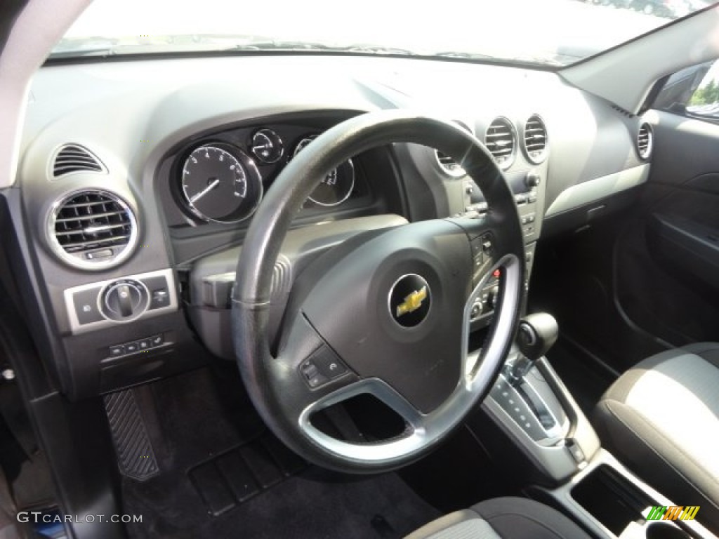 2012 Chevrolet Captiva Sport LS Black Steering Wheel Photo #67706440