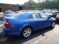 2012 Blue Flame Metallic Ford Fusion SE  photo #2