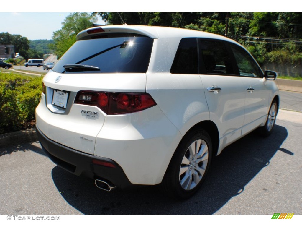 2010 RDX SH-AWD - White Diamond Pearl / Taupe photo #4