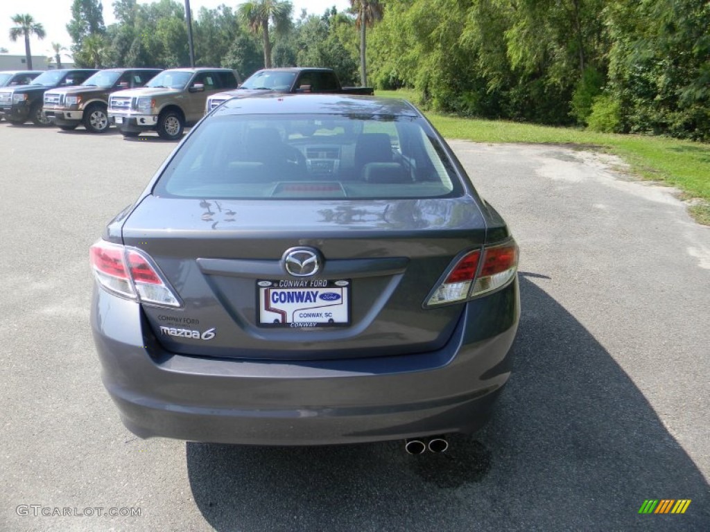 2010 MAZDA6 i Touring Sedan - Comet Gray Mica / Black photo #6