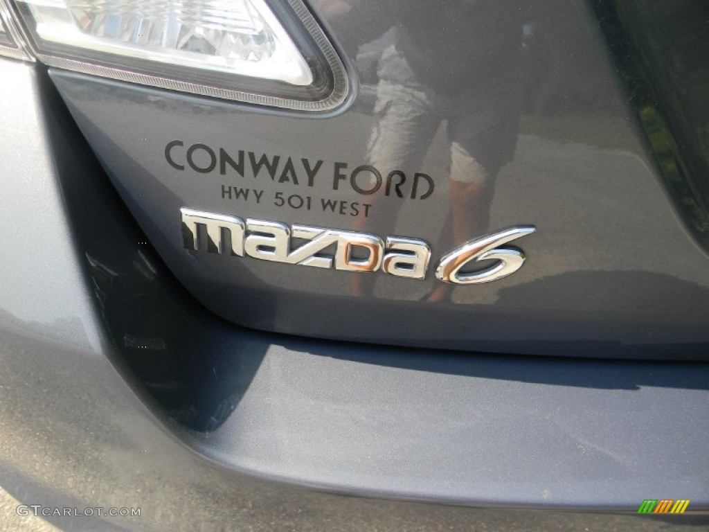 2010 MAZDA6 i Touring Sedan - Comet Gray Mica / Black photo #8
