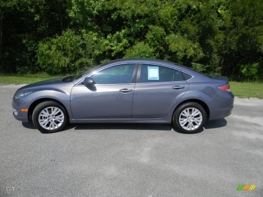 2010 MAZDA6 i Touring Sedan - Comet Gray Mica / Black photo #10