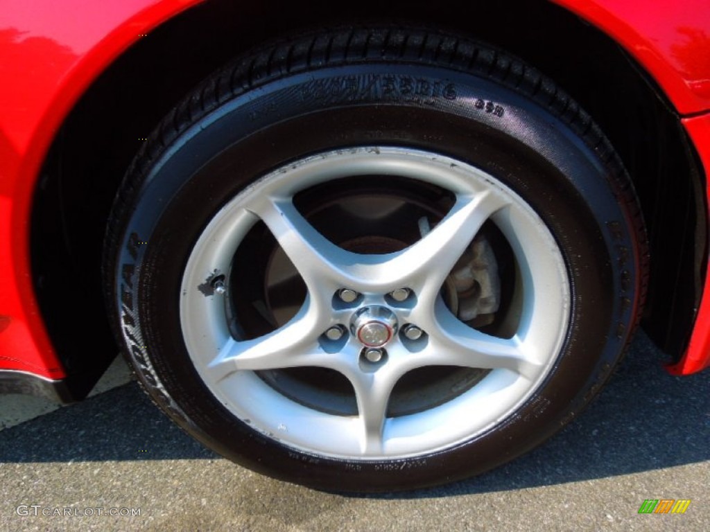 2001 Celica GT-S - Absolutely Red / Black photo #23