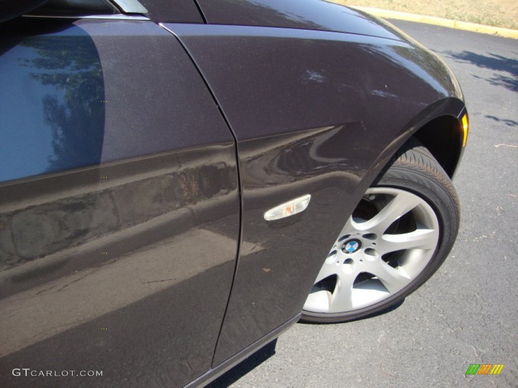 2008 3 Series 335xi Coupe - Sparkling Graphite Metallic / Black photo #12