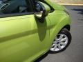 2011 Lime Squeeze Metallic Ford Fiesta SE Hatchback  photo #11