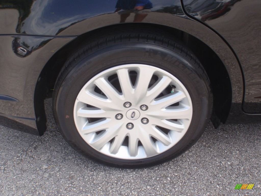 2010 Fusion Hybrid - Tuxedo Black Metallic / Charcoal Black photo #4