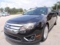 2010 Tuxedo Black Metallic Ford Fusion Hybrid  photo #14