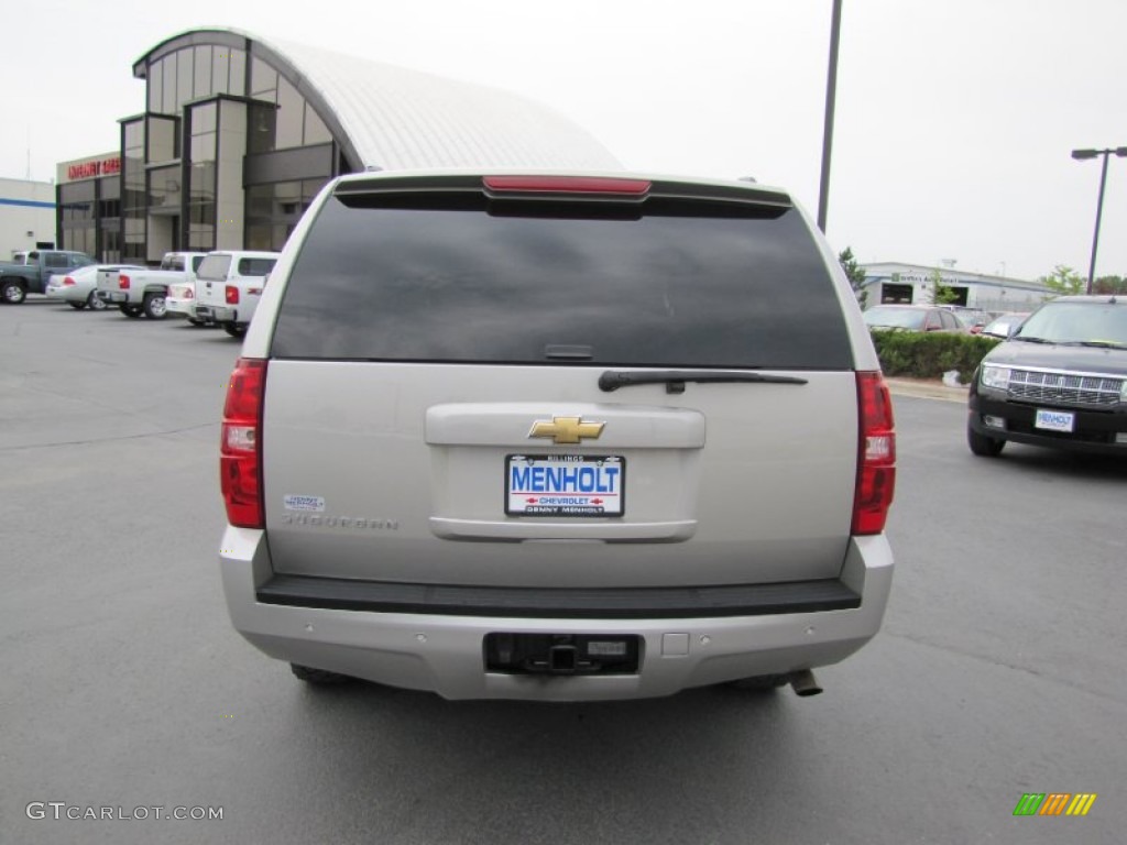 2008 Suburban 2500 LT 4x4 - Silver Birch Metallic / Ebony photo #6