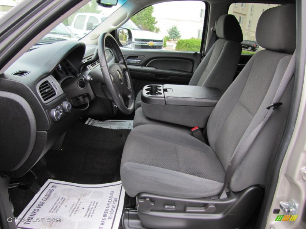 Ebony Interior 2008 Chevrolet Suburban 2500 LT 4x4 Photo #67709275
