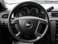 Ebony 2008 Chevrolet Suburban 2500 LT 4x4 Steering Wheel