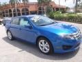 Blue Flame Metallic - Fusion SE Photo No. 2