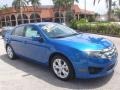 Blue Flame Metallic - Fusion SE Photo No. 3