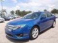 Blue Flame Metallic - Fusion SE Photo No. 14