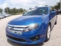 Blue Flame Metallic - Fusion SE Photo No. 15