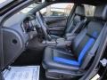 Black/Mopar Blue 2011 Dodge Charger R/T Mopar '11 Interior Color
