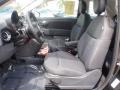 Tessuto Grigio/Nero (Grey/Black) Front Seat Photo for 2012 Fiat 500 #67710112