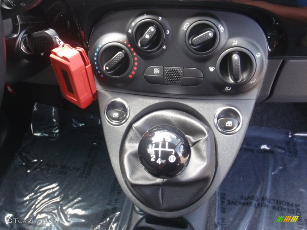 2012 Fiat 500 Pop 5 Speed Manual Transmission Photo #67710148