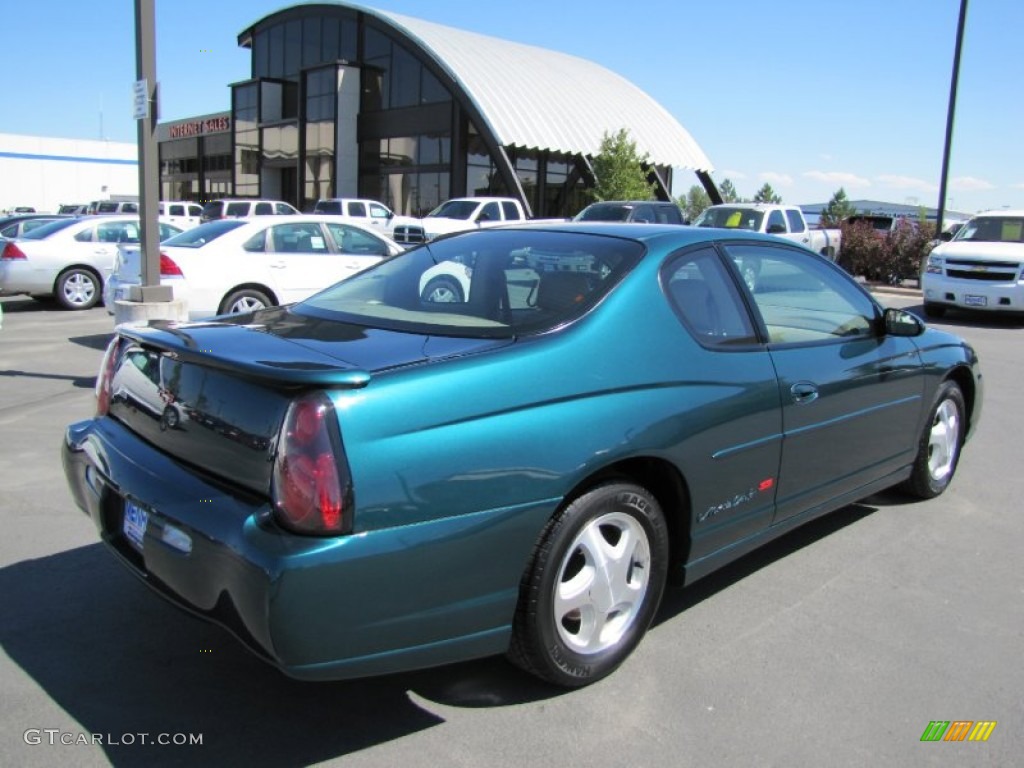 Dark Jade Green Metallic 2001 Chevrolet Monte Carlo SS Exterior Photo #67710331