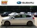 Satin White Pearl 2012 Subaru Impreza 2.0i Sport Limited 5 Door