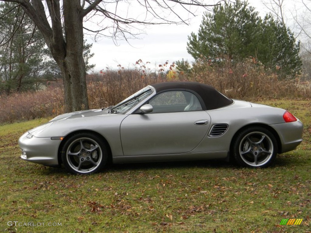 GT Silver Metallic 2004 Porsche Boxster S 550 Spyder Exterior Photo #67712101