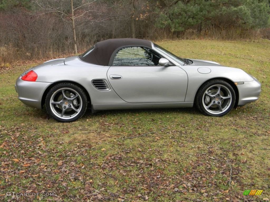 GT Silver Metallic 2004 Porsche Boxster S 550 Spyder Exterior Photo #67712122