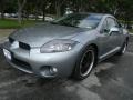 2007 Satin Meisai Gray Pearl Mitsubishi Eclipse GS Coupe  photo #2