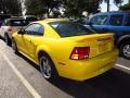 2004 Screaming Yellow Ford Mustang V6 Coupe  photo #3