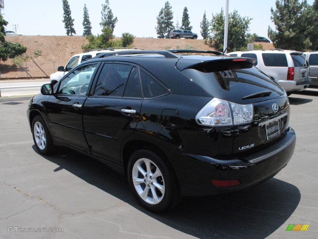 2009 RX 350 - Obsidian Black / Black photo #6