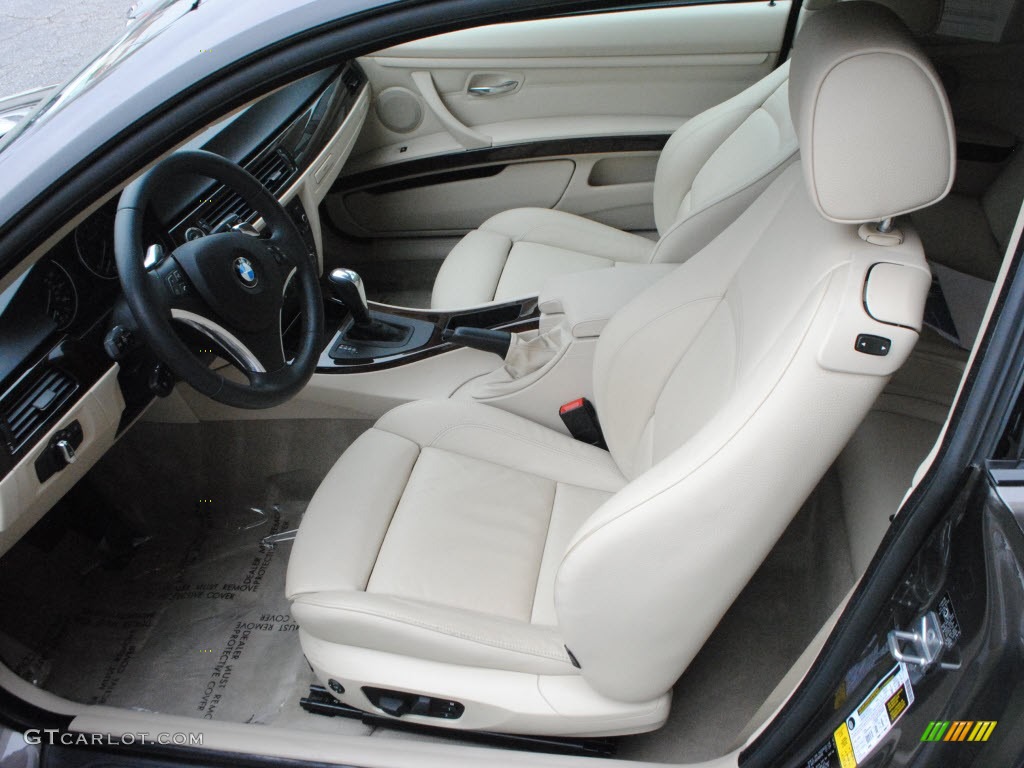 Beige Interior 2010 BMW 3 Series 328i Coupe Photo #67718438