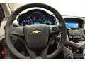 Jet Black/Medium Titanium Steering Wheel Photo for 2012 Chevrolet Cruze #67718483