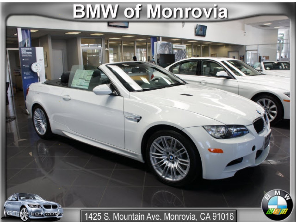 2012 M3 Convertible - Alpine White / Fox Red/Black/Black photo #1