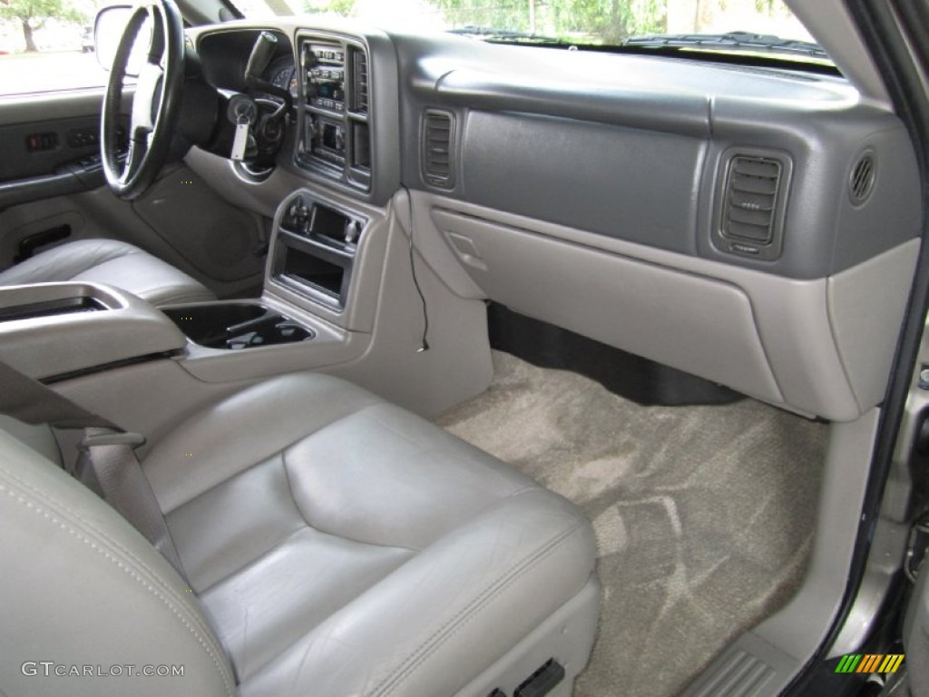 2003 Yukon SLT 4x4 - Pewter Metallic / Pewter/Dark Pewter photo #17