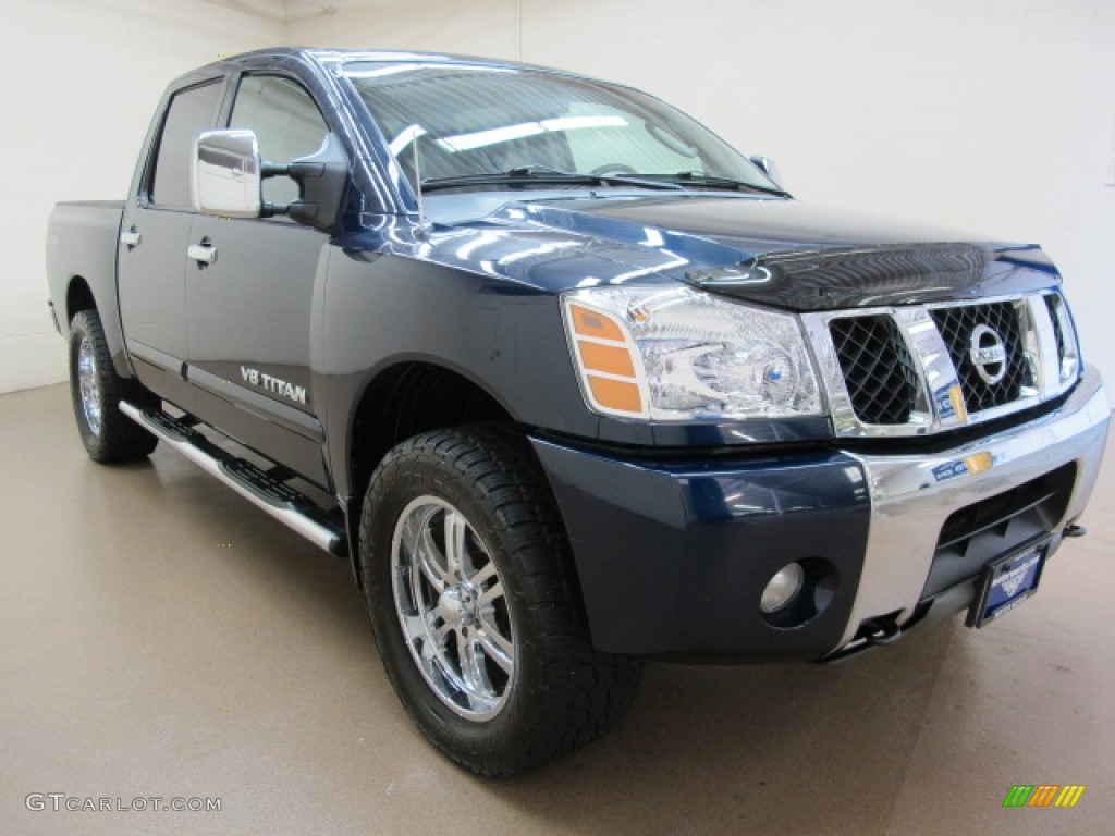 Majestic Blue Nissan Titan