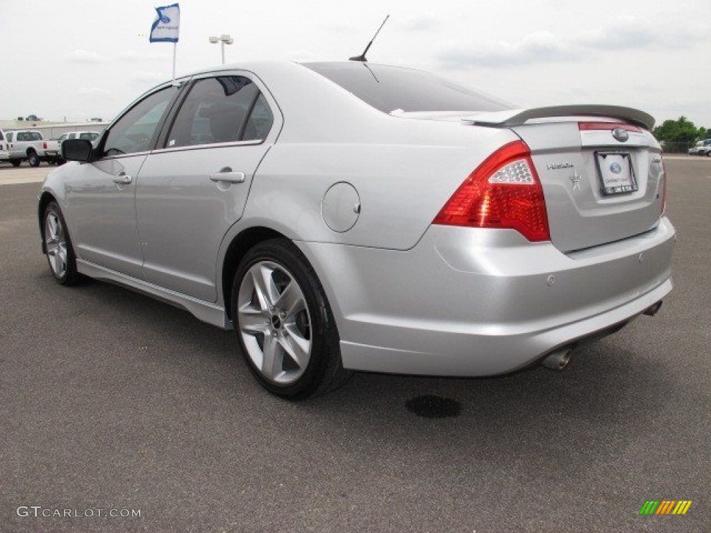 2010 Fusion Sport - Brilliant Silver Metallic / Charcoal Black/Sport Black photo #5