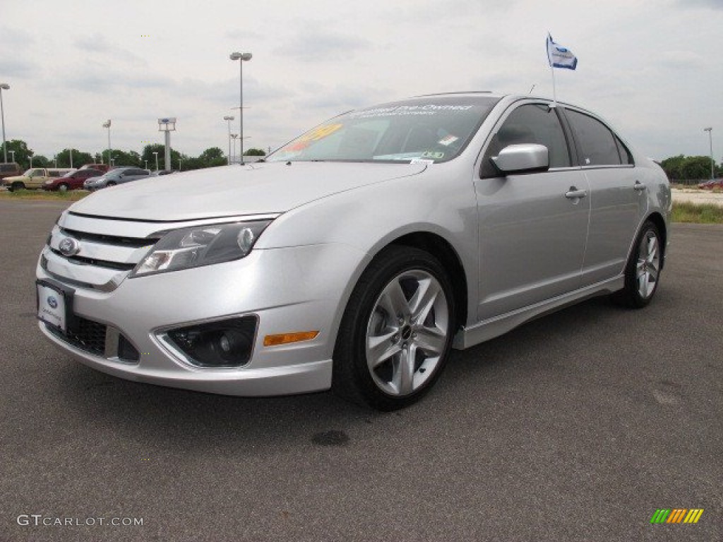 2010 Fusion Sport - Brilliant Silver Metallic / Charcoal Black/Sport Black photo #6