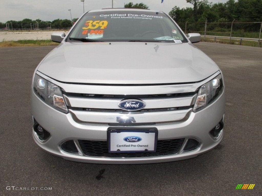 2010 Fusion Sport - Brilliant Silver Metallic / Charcoal Black/Sport Black photo #7