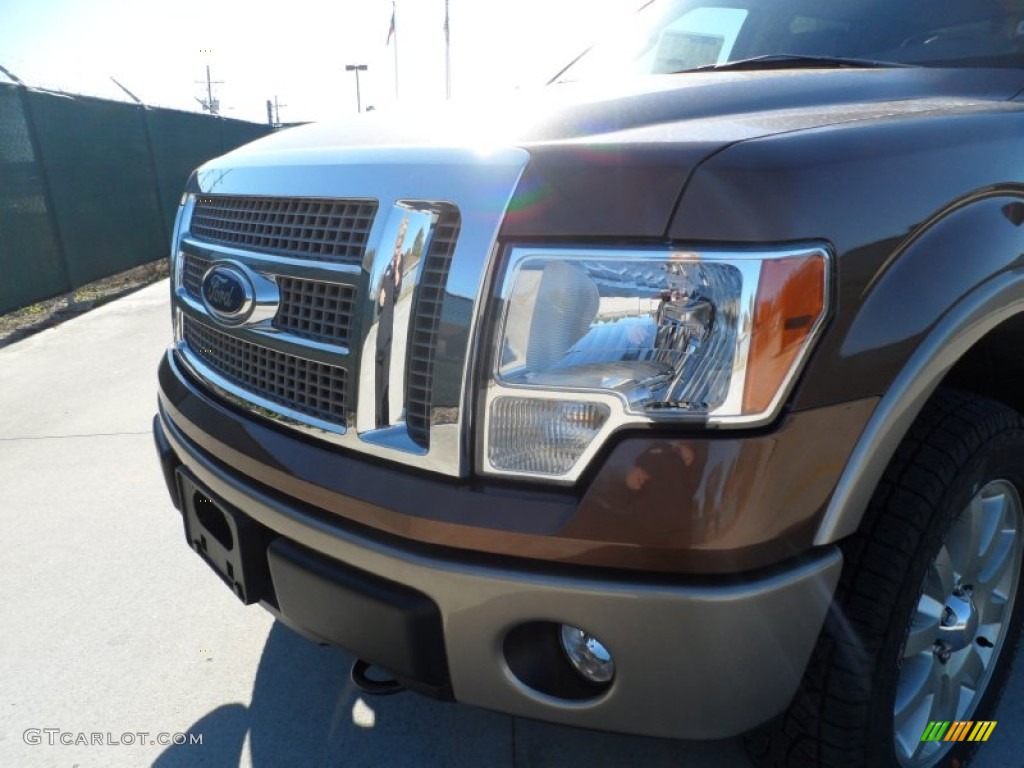 2012 F150 King Ranch SuperCrew 4x4 - Golden Bronze Metallic / King Ranch Chaparral Leather photo #10