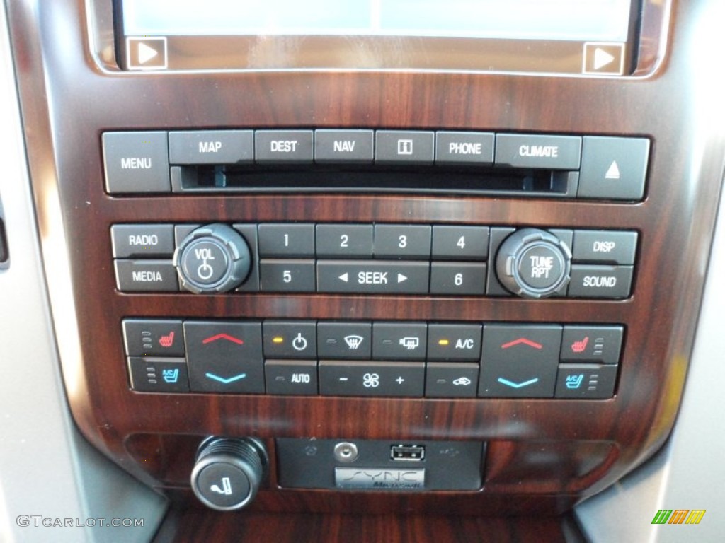 2012 Ford F150 King Ranch SuperCrew 4x4 Controls Photo #67720826
