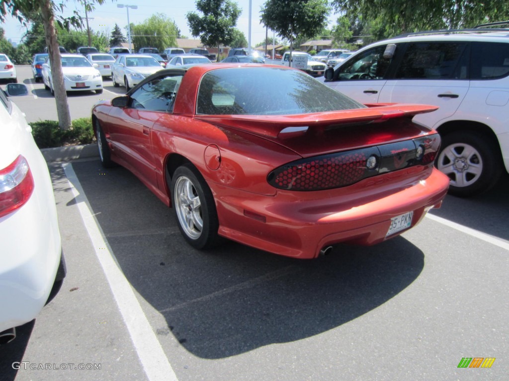 2002 Firebird Trans Am WS-6 Coupe - Sunset Orange Metallic / Ebony Black photo #2