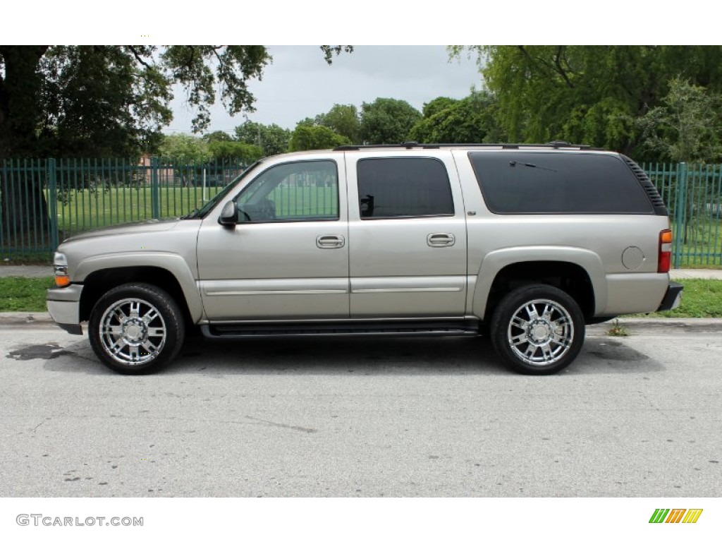 2001 Suburban 2500 LT - Light Pewter Metallic / Light Gray/Neutral photo #5