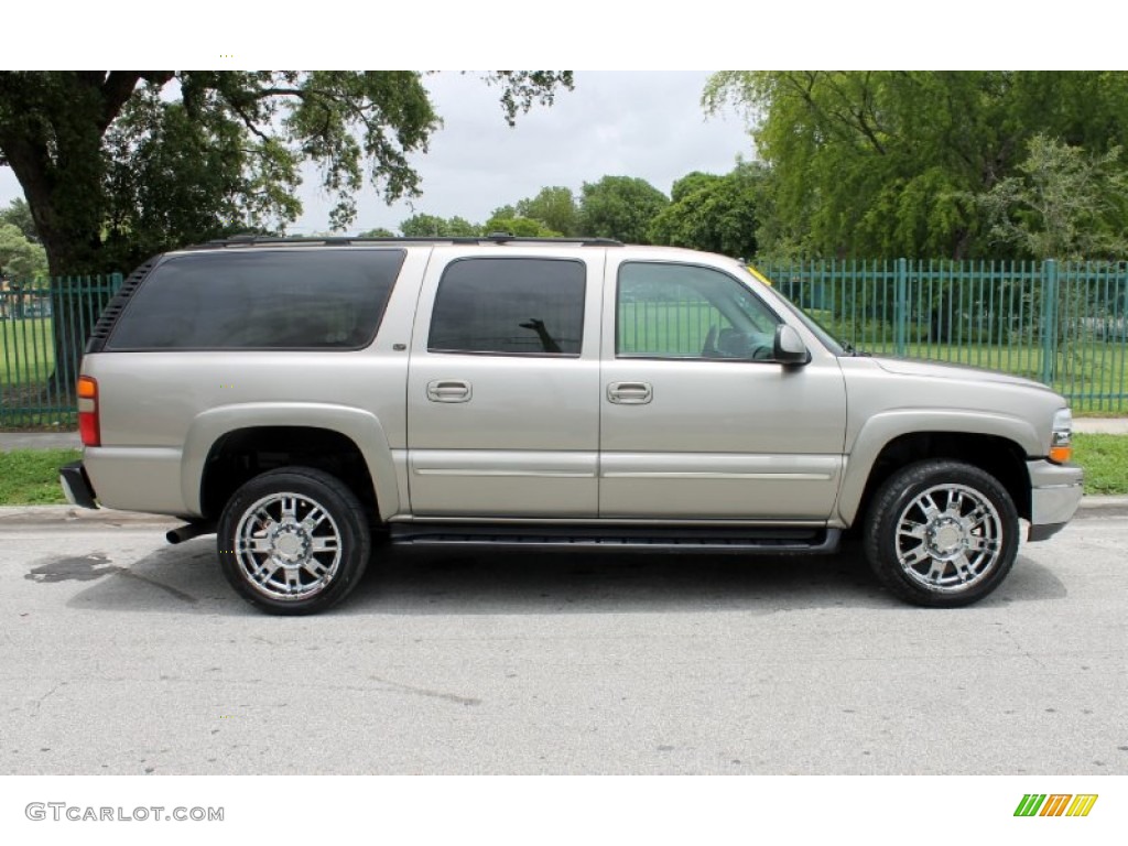 2001 Suburban 2500 LT - Light Pewter Metallic / Light Gray/Neutral photo #6