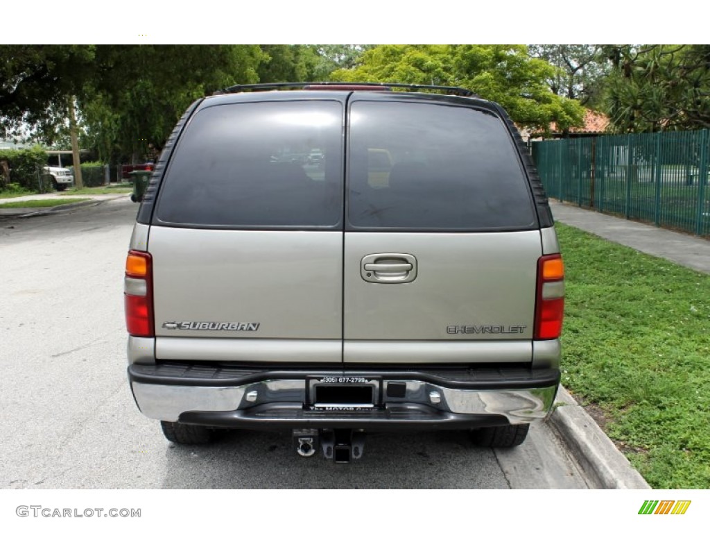 2001 Suburban 2500 LT - Light Pewter Metallic / Light Gray/Neutral photo #12