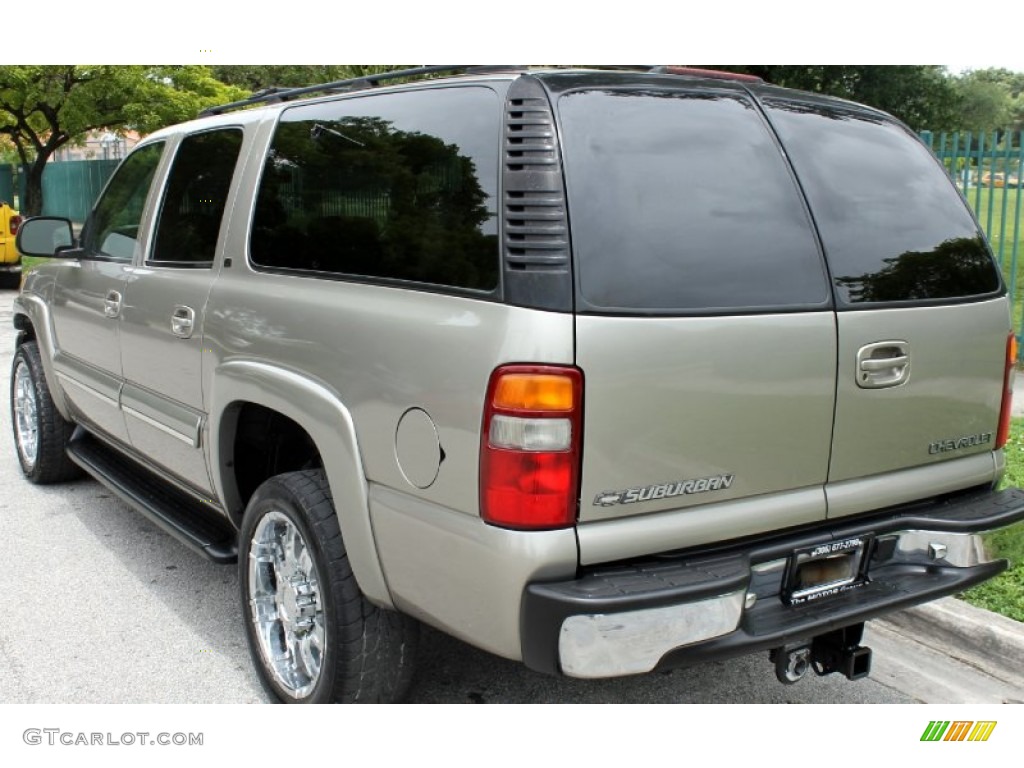 2001 Suburban 2500 LT - Light Pewter Metallic / Light Gray/Neutral photo #15