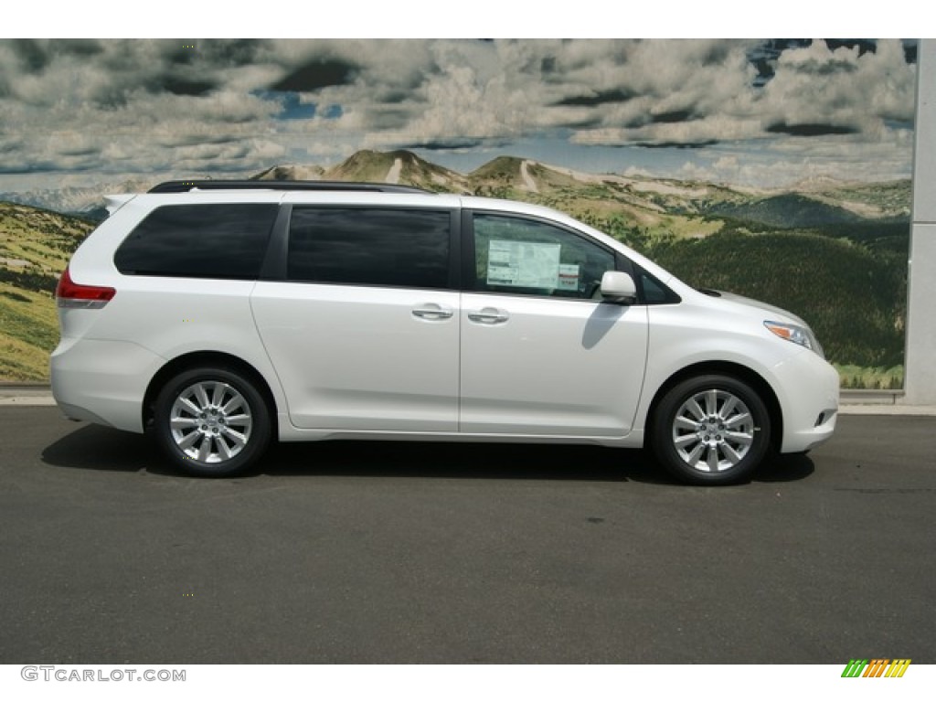 Super White 2012 Toyota Sienna Limited AWD Exterior Photo #67721957